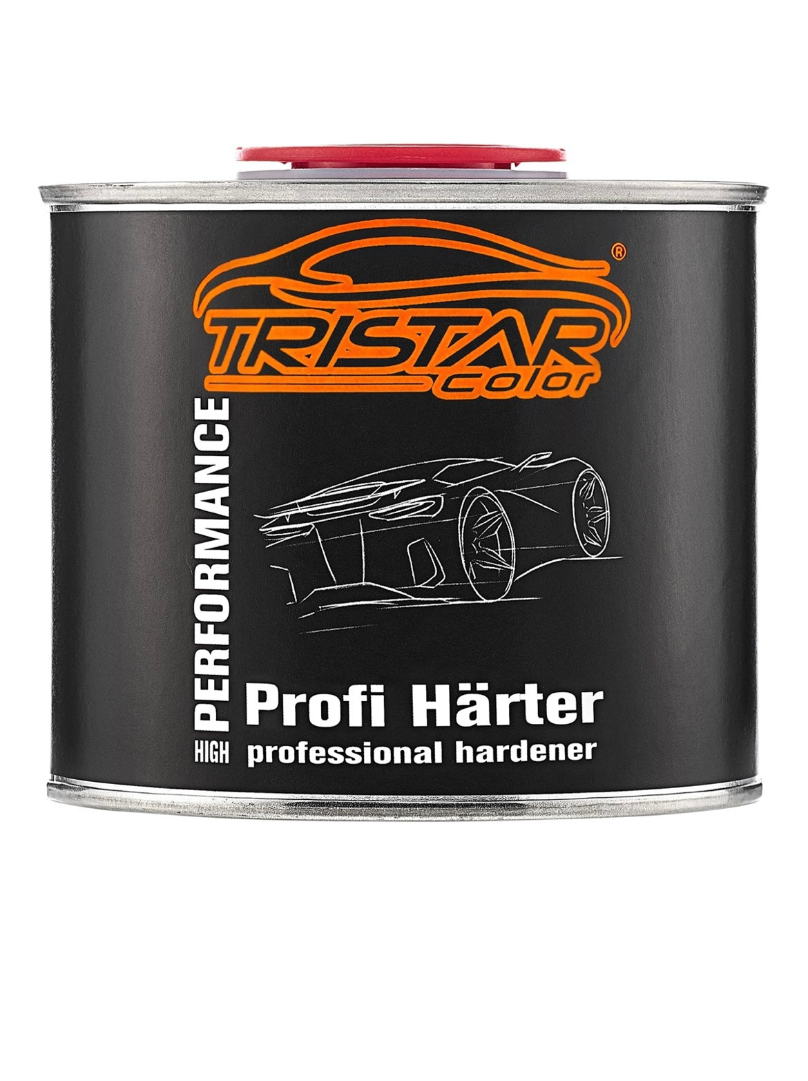 2K clear coat car paint high gloss HS incl. hardener . 1.5 litres